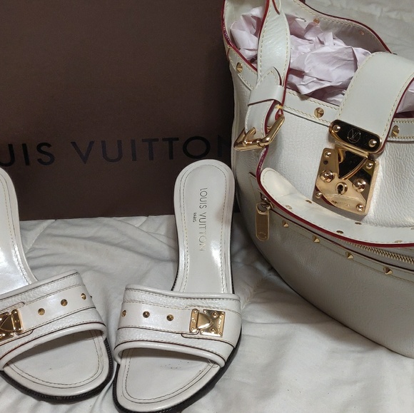 Authentic Louis Vuitton handbag and shoes - Picture 3 of 4